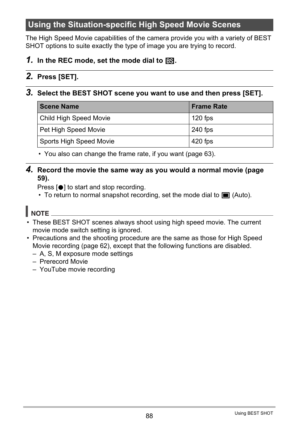 Casio EX-FH100 User Manual | Page 88 / 203