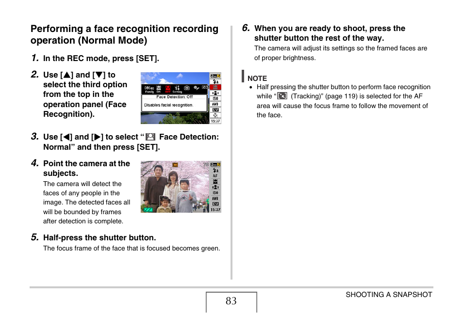 Casio EXILIM EX-Z77 User Manual | Page 83 / 265