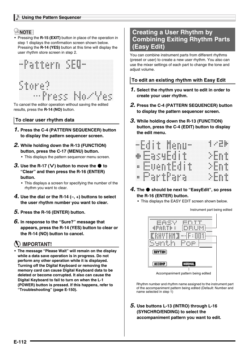 Casio CTK-7000 User Manual | Page 114 / 168