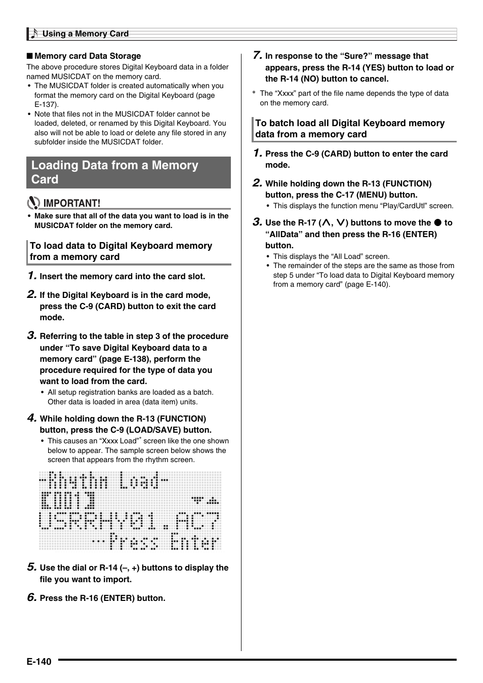 Casio CTK-7000 User Manual | Page 142 / 168