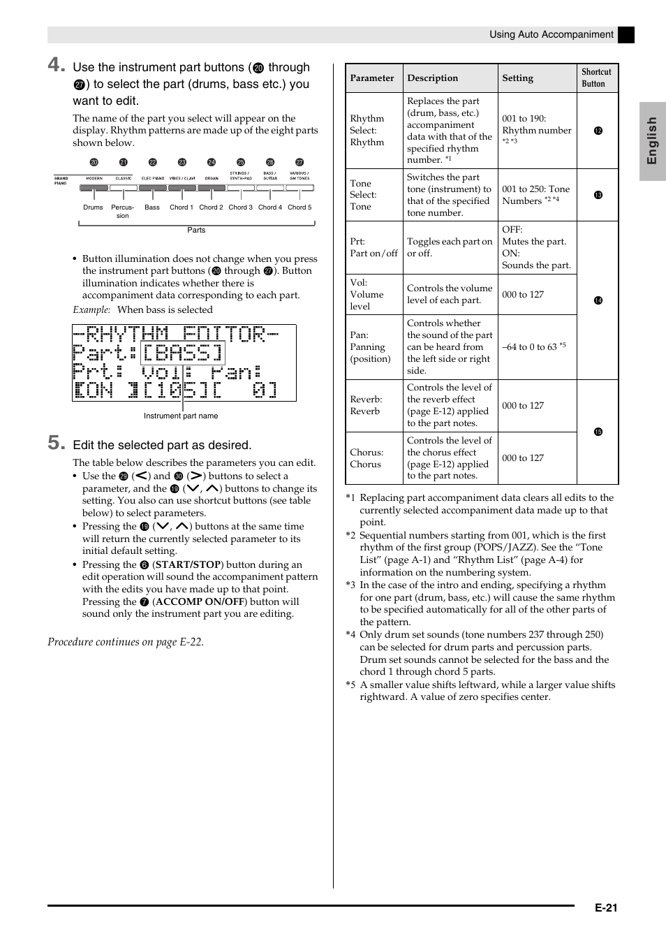 Casio Celviano 6ES1A User Manual | Page 25 / 79