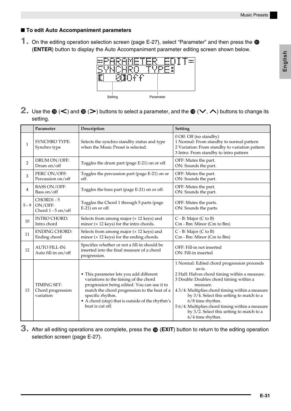 Casio Celviano 6ES1A User Manual | Page 35 / 79