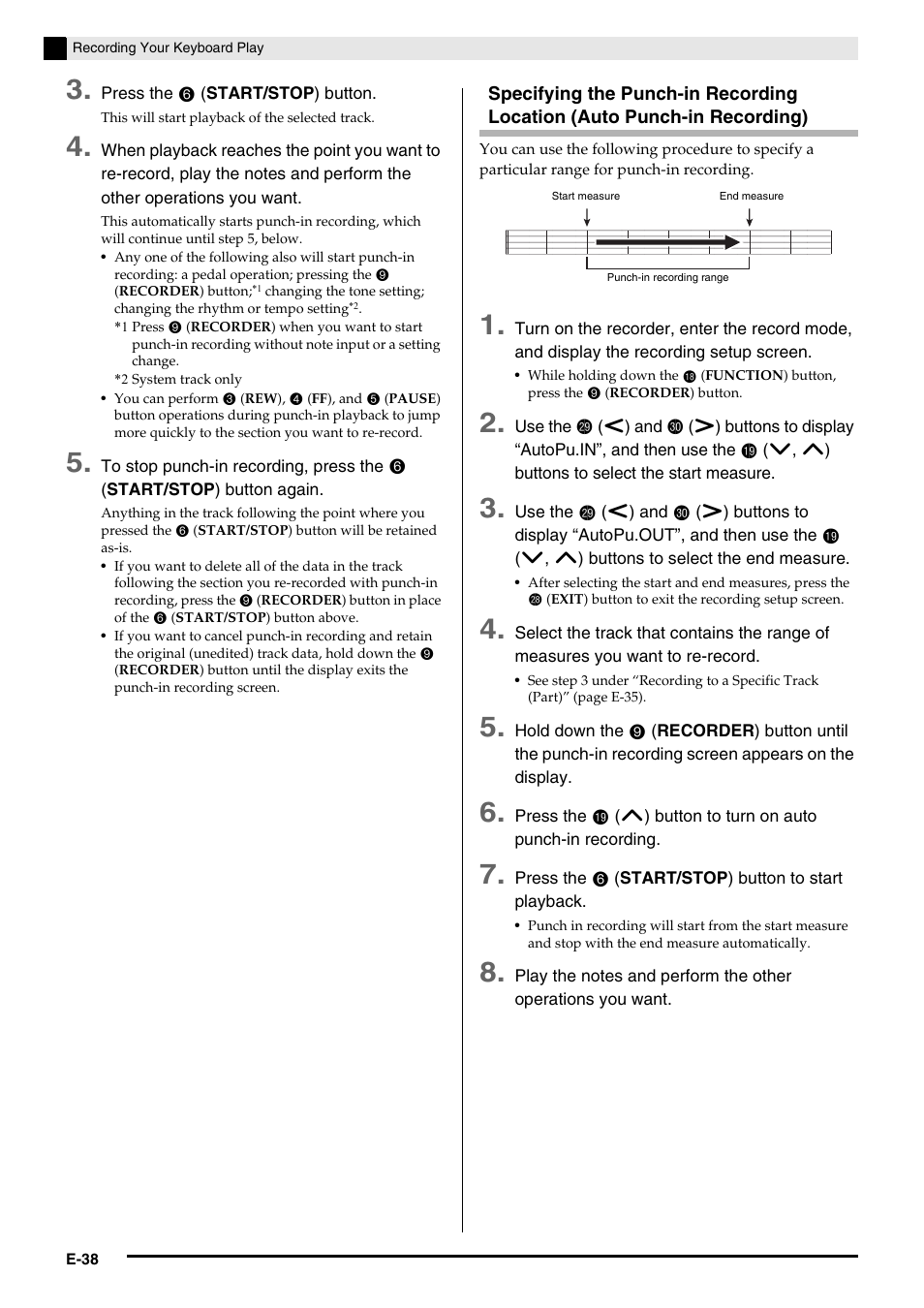 Casio Celviano 6ES1A User Manual | Page 42 / 79