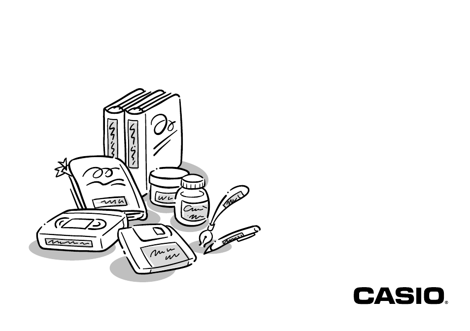 Casio KL-60 User Manual | 20 pages
