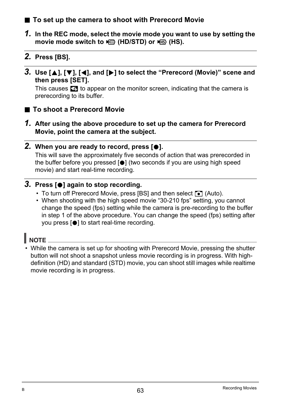 Casio EX-FC100 User Manual | Page 63 / 191