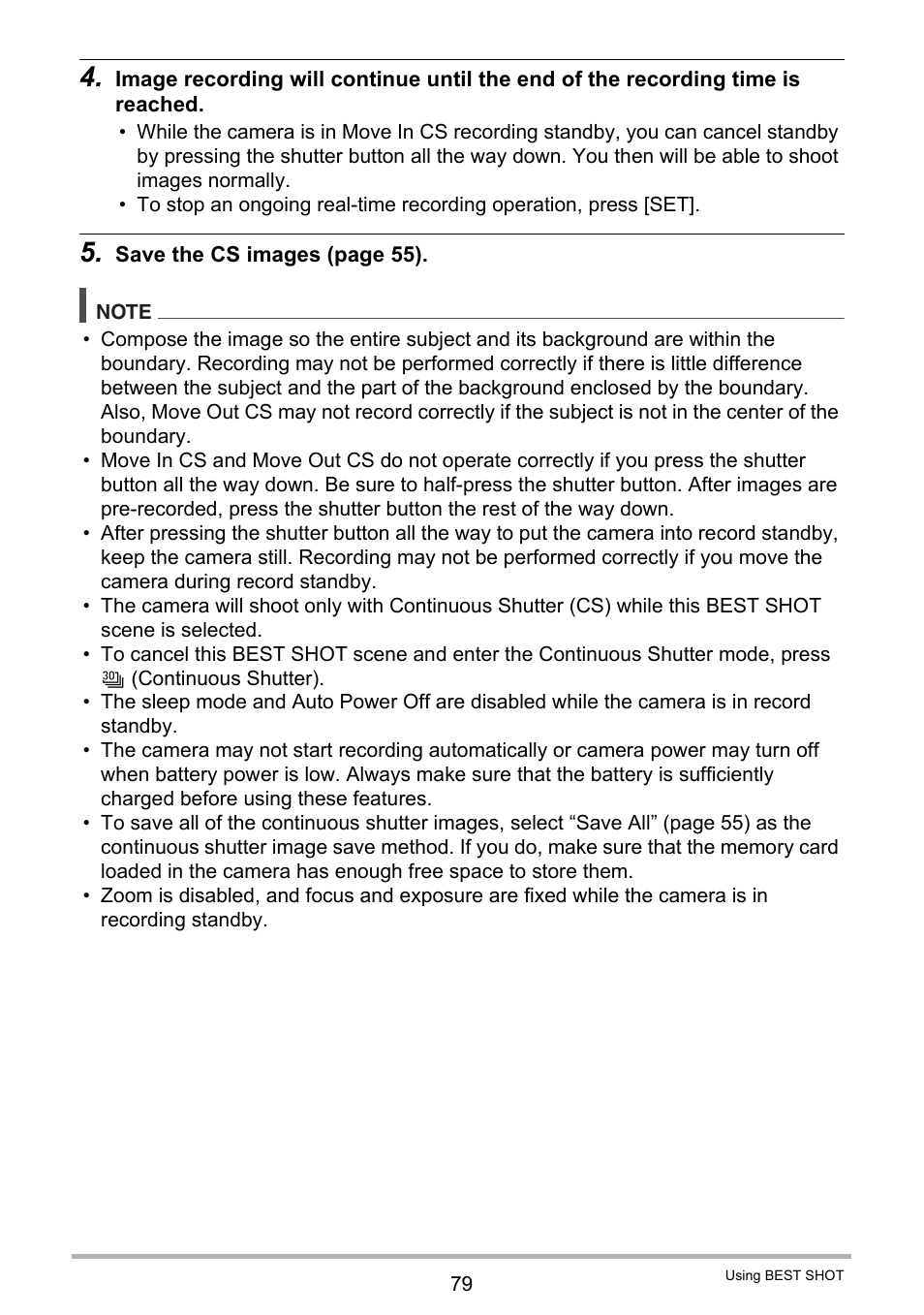 Casio EX-FC100 User Manual | Page 79 / 191