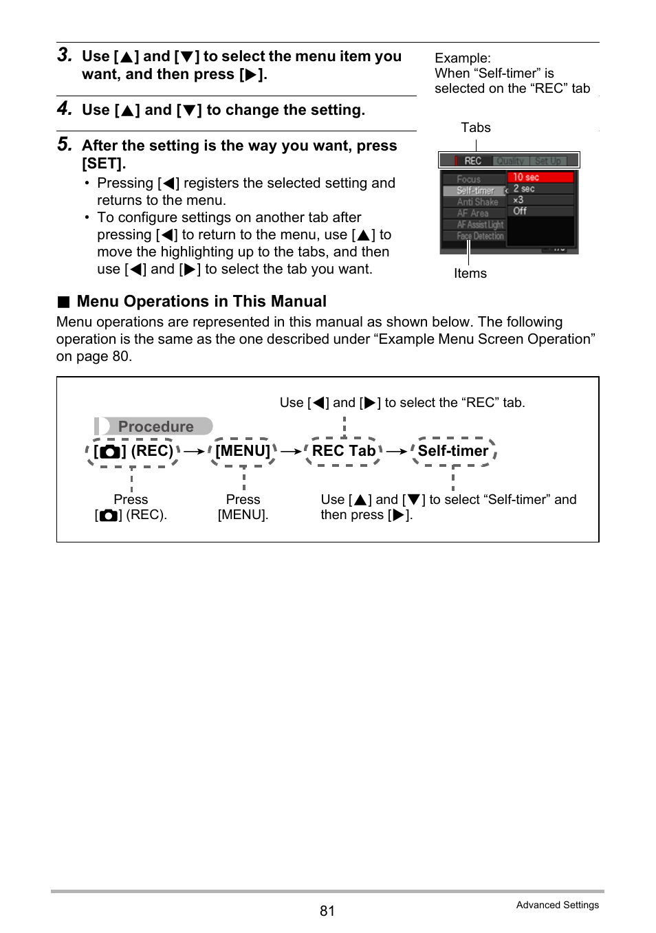 Casio EX-FC100 User Manual | Page 81 / 191