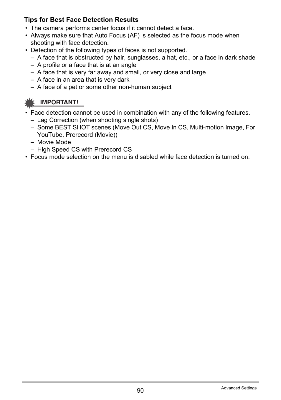 Casio EX-FC100 User Manual | Page 90 / 191
