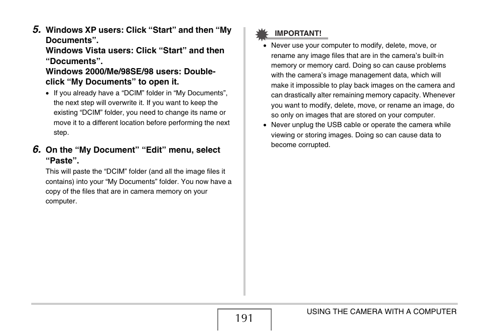 Casio EX-Z75 User Manual | Page 191 / 233