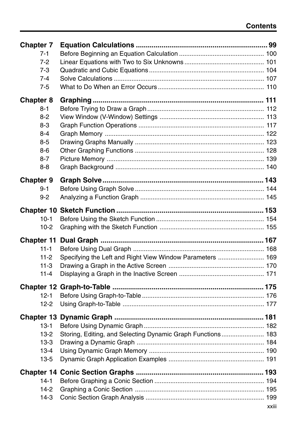Casio CFX-9850G PLUS User Manual | Page 25 / 28