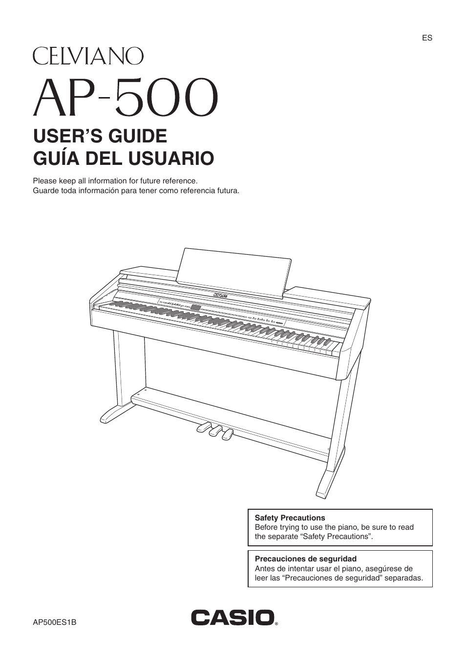 Casio AP-500 User Manual | 57 pages