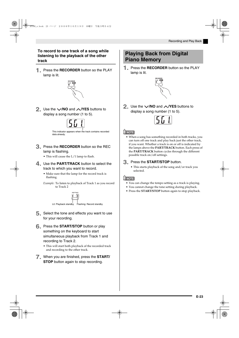 Casio AP-500 User Manual | Page 27 / 57