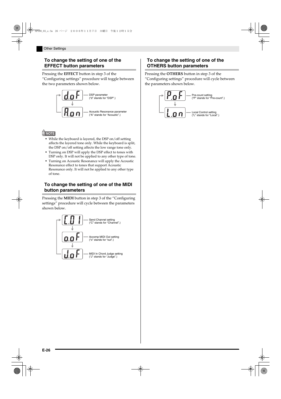 Casio AP-500 User Manual | Page 30 / 57