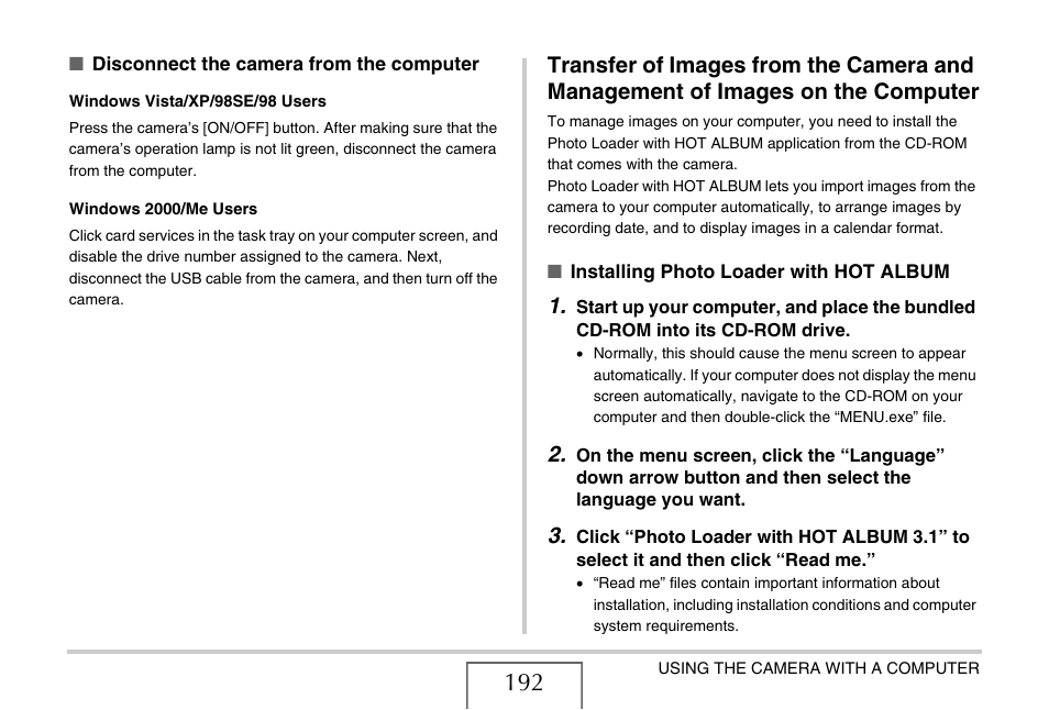 Casio EX-Z11 User Manual | Page 192 / 233