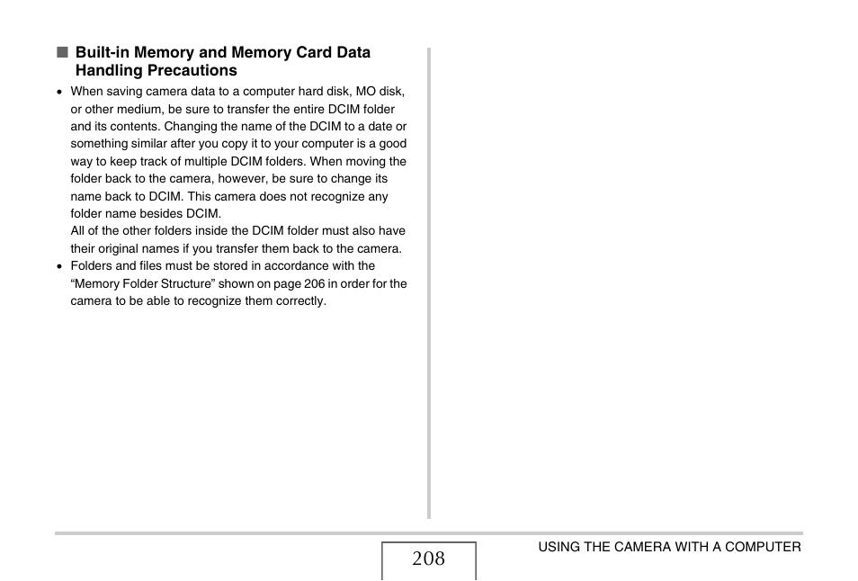 Casio EX-Z11 User Manual | Page 208 / 233