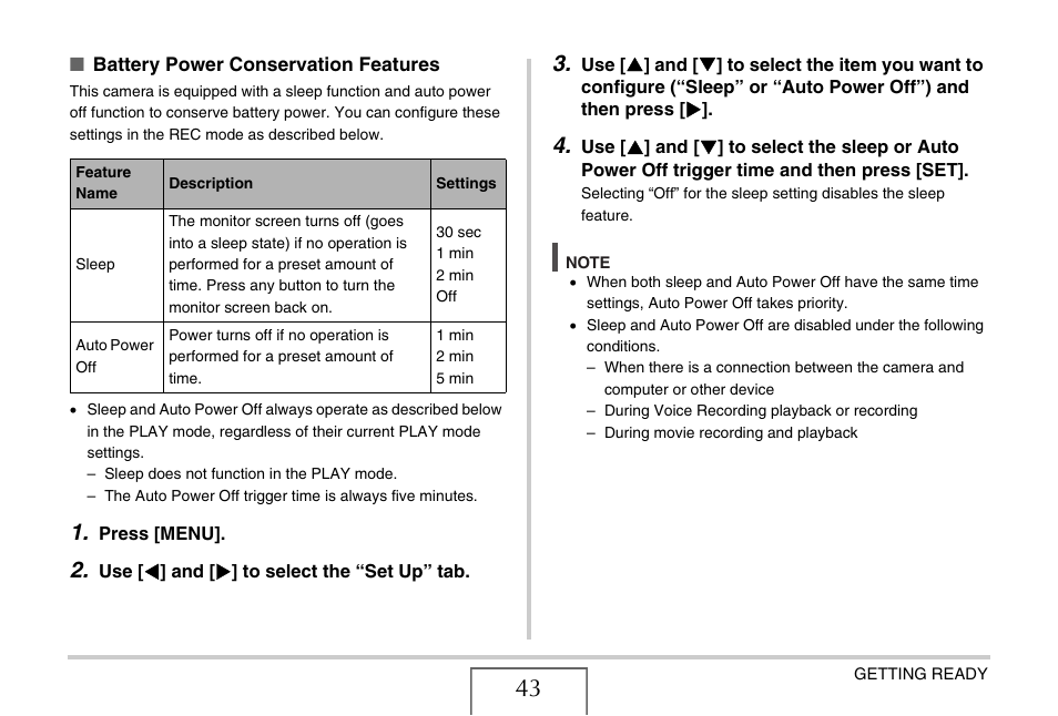 Casio EX-Z11 User Manual | Page 43 / 233