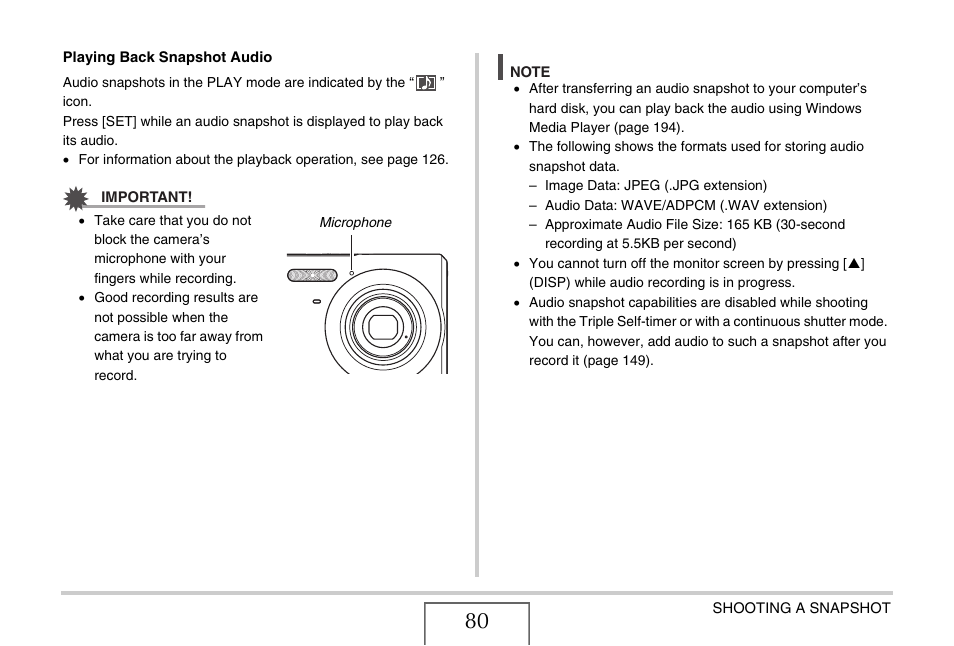 Casio EX-Z11 User Manual | Page 80 / 233