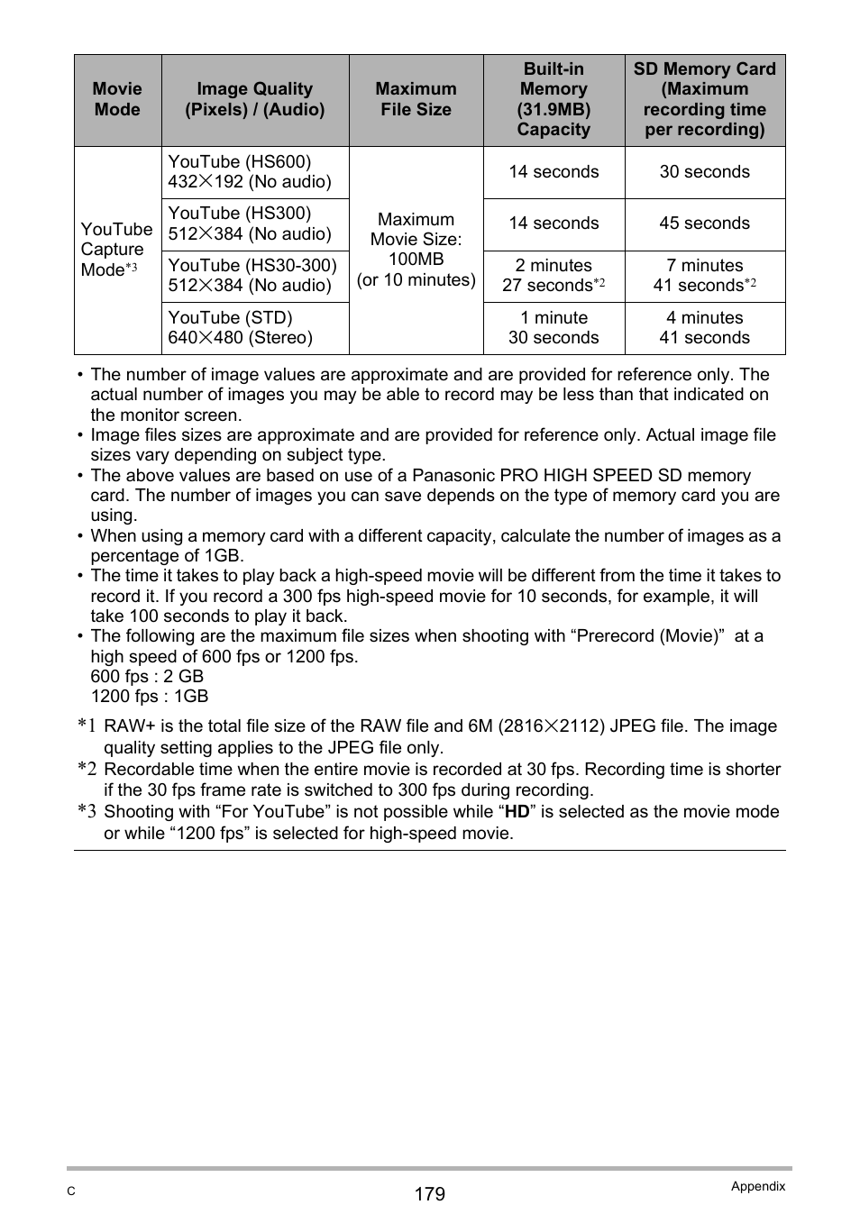 Casio EXILIM EX-F1 User Manual | Page 179 / 185