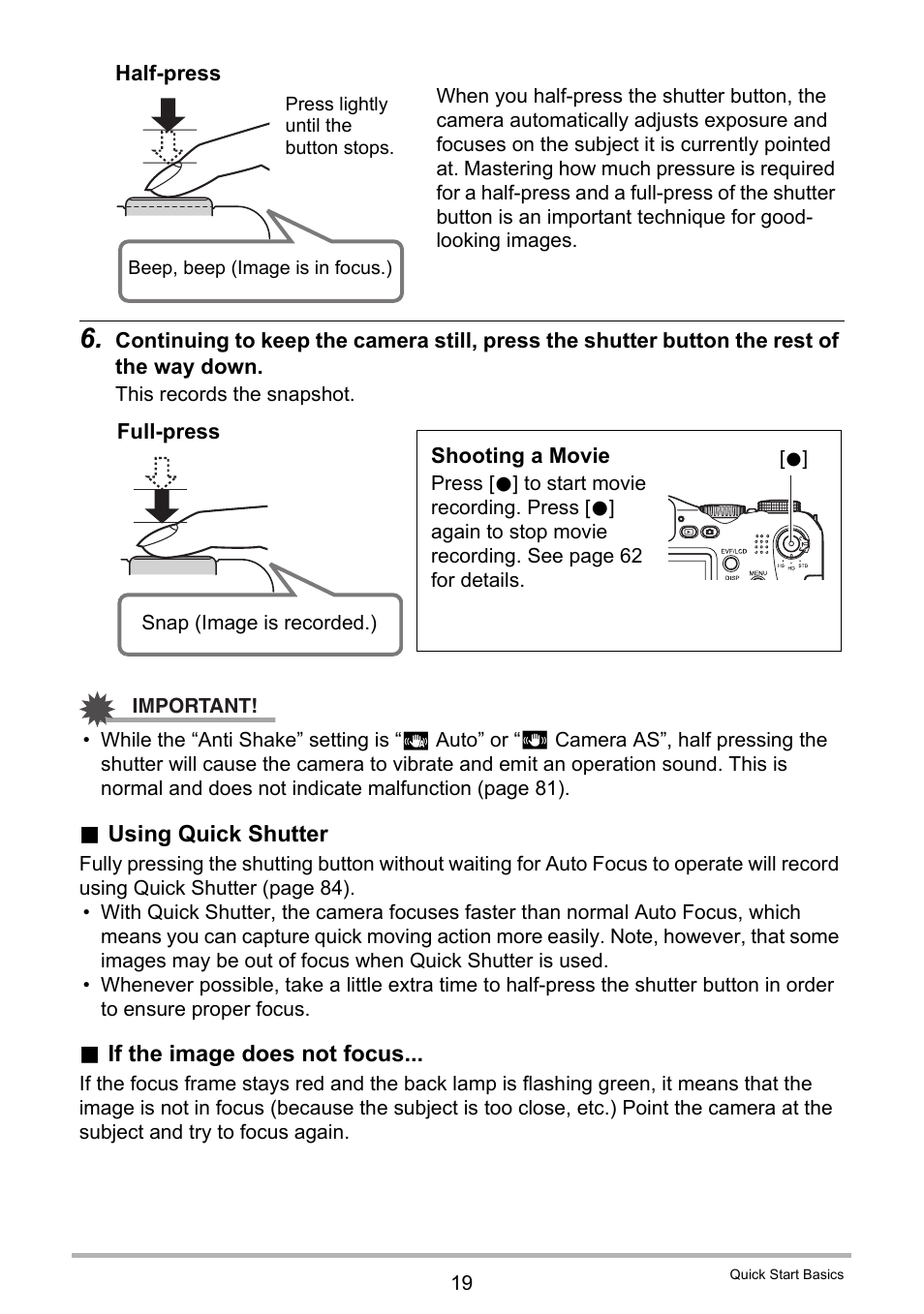 Casio EXILIM EX-F1 User Manual | Page 19 / 185