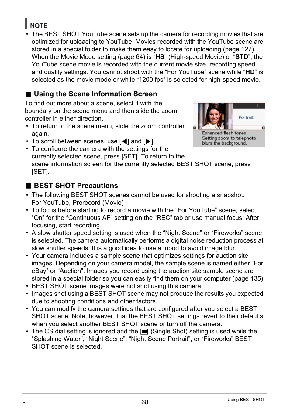 Casio EXILIM EX-F1 User Manual | Page 68 / 185