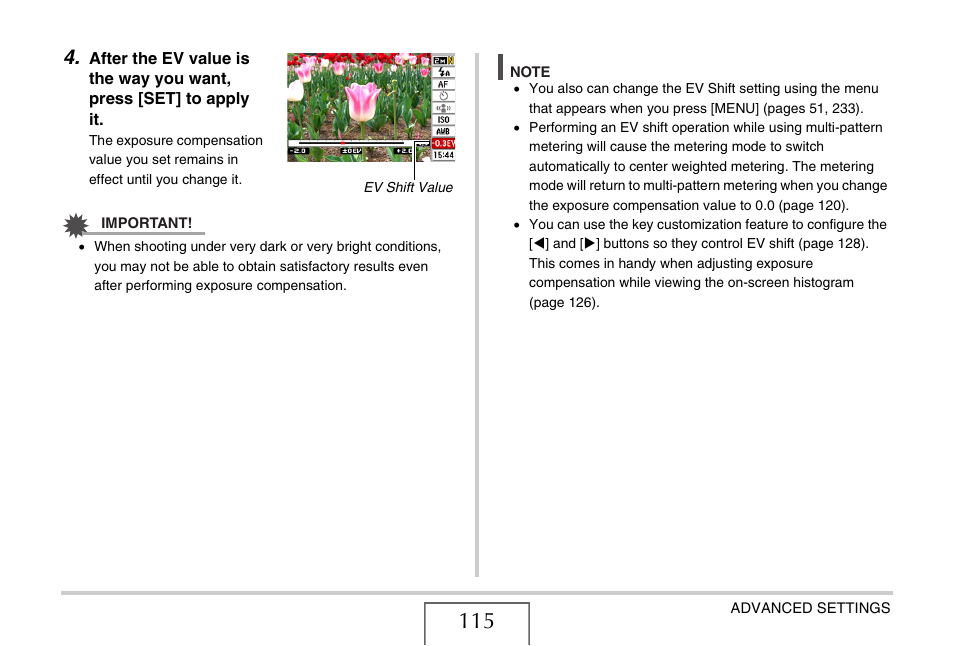 Casio EXILIM EX-Z1050 User Manual | Page 115 / 252