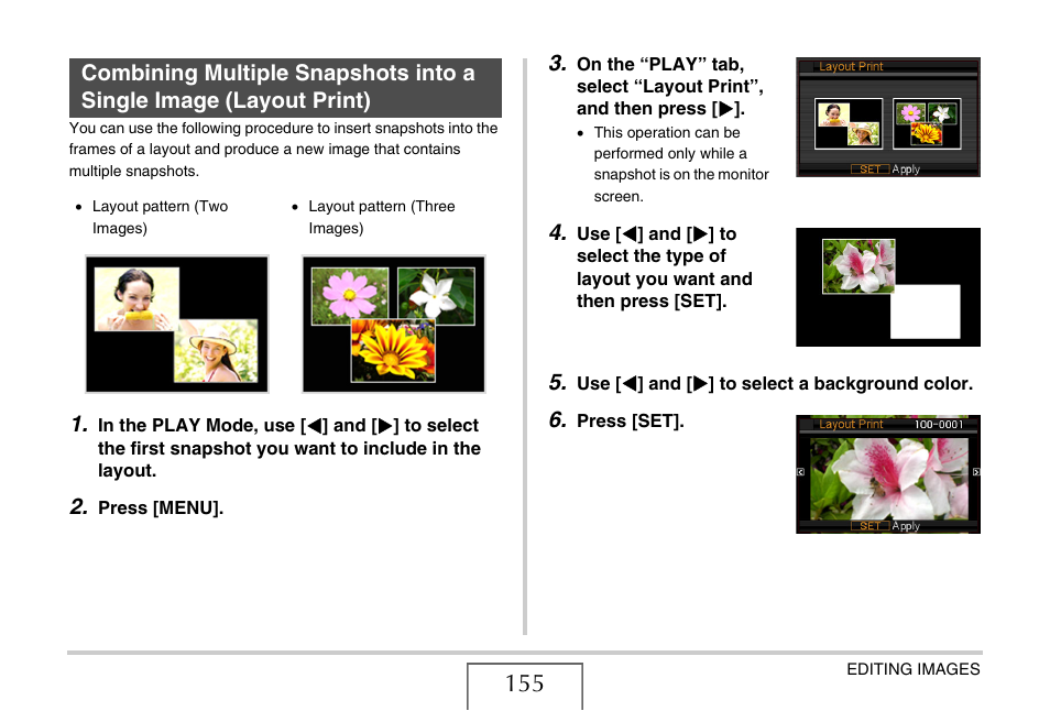 Casio EXILIM EX-Z1050 User Manual | Page 155 / 252