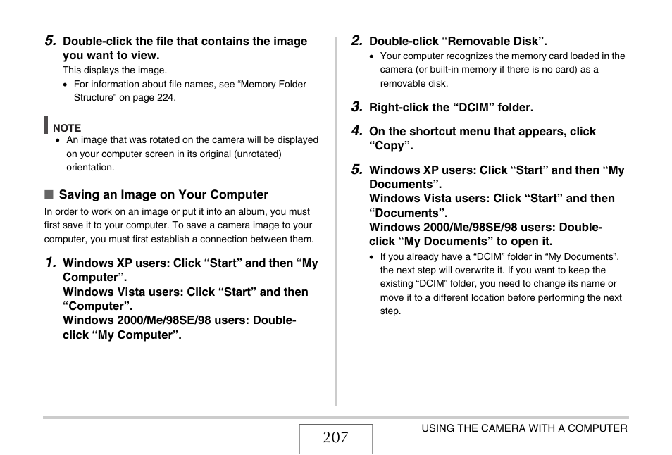 Casio EXILIM EX-Z1050 User Manual | Page 207 / 252