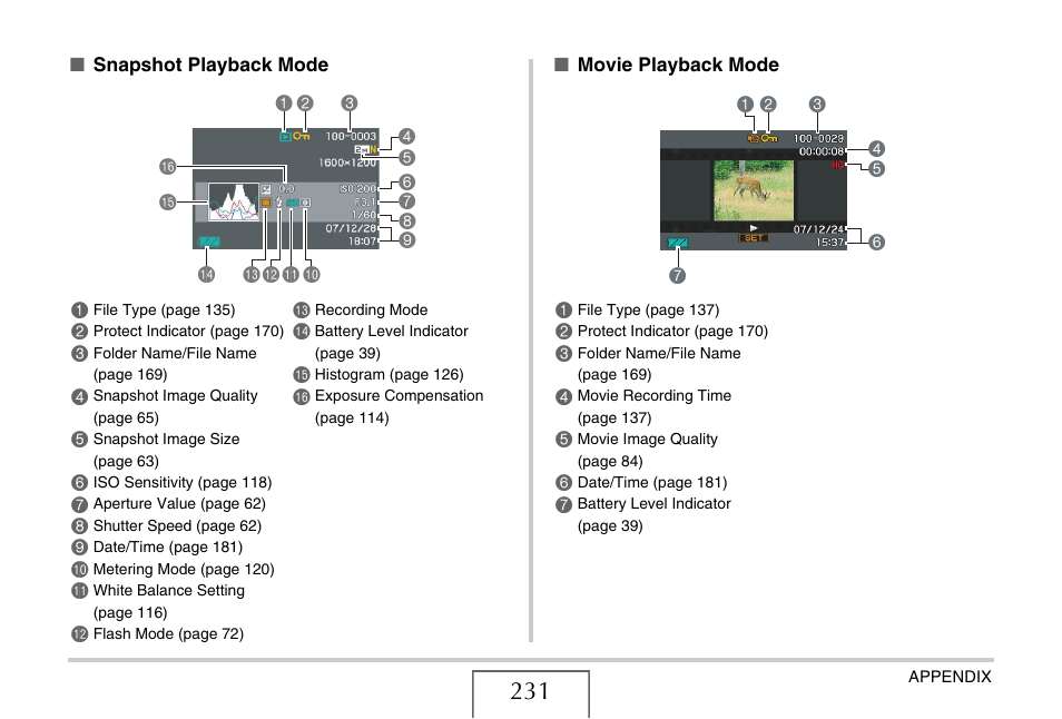 Casio EXILIM EX-Z1050 User Manual | Page 231 / 252