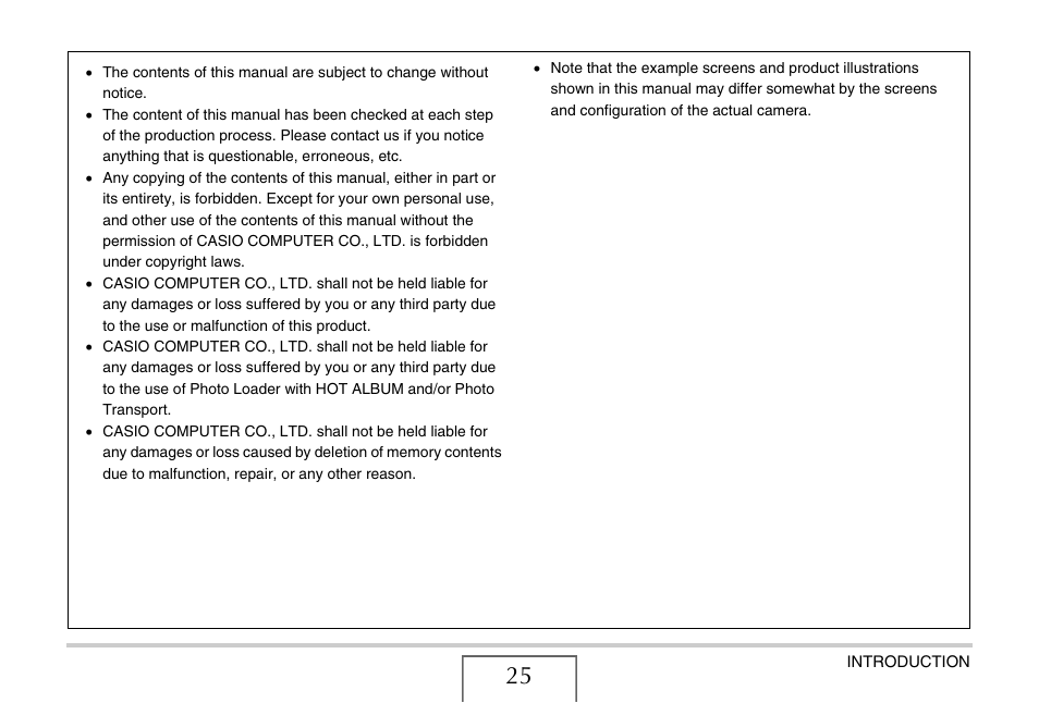 Casio EXILIM EX-Z1050 User Manual | Page 25 / 252