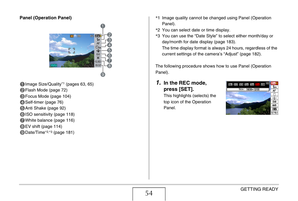 Casio EXILIM EX-Z1050 User Manual | Page 54 / 252