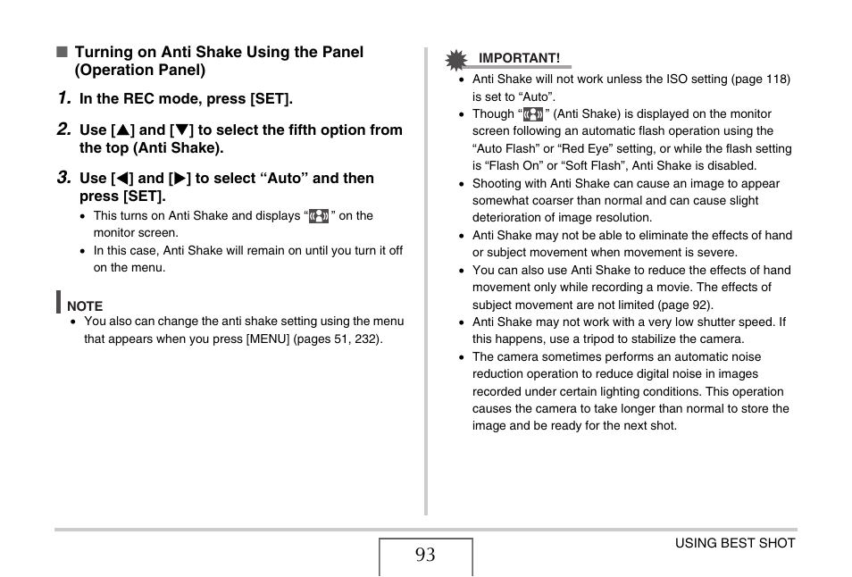 Casio EXILIM EX-Z1050 User Manual | Page 93 / 252