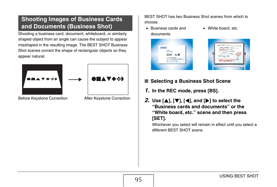 Casio EXILIM EX-Z1050 User Manual | Page 95 / 252