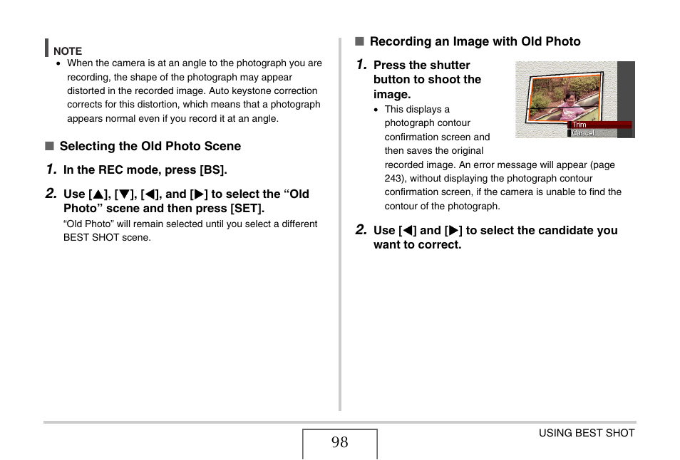 Casio EXILIM EX-Z1050 User Manual | Page 98 / 252