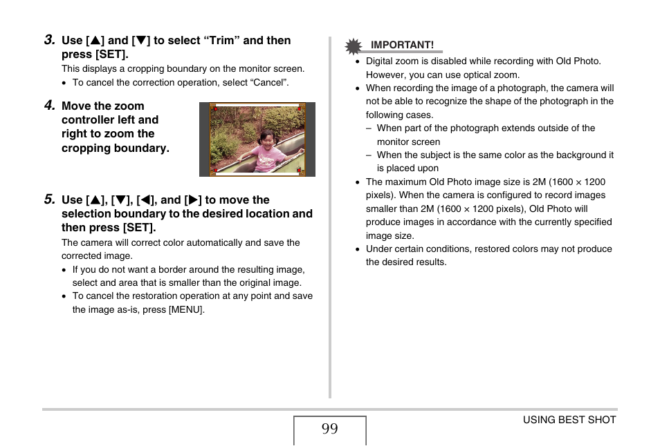 Casio EXILIM EX-Z1050 User Manual | Page 99 / 252