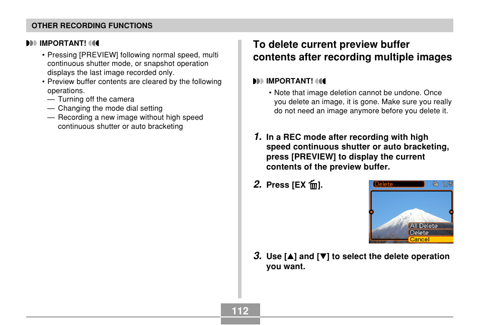 Casio EX-P700 User Manual | Page 112 / 267