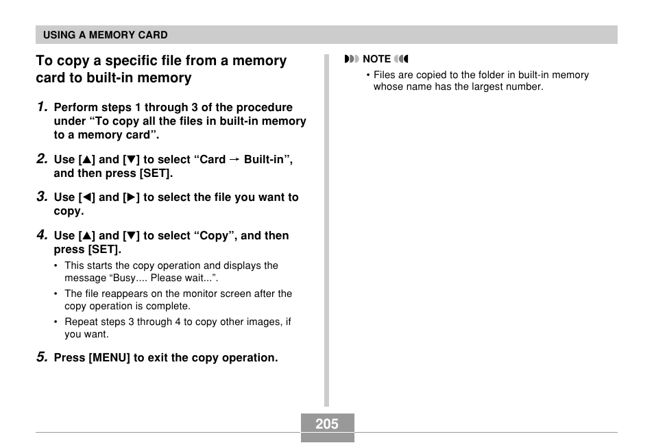 Casio EX-P700 User Manual | Page 205 / 267