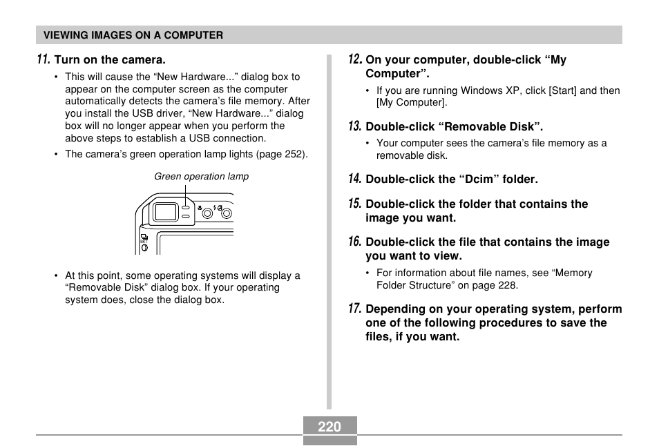 Casio EX-P700 User Manual | Page 220 / 267