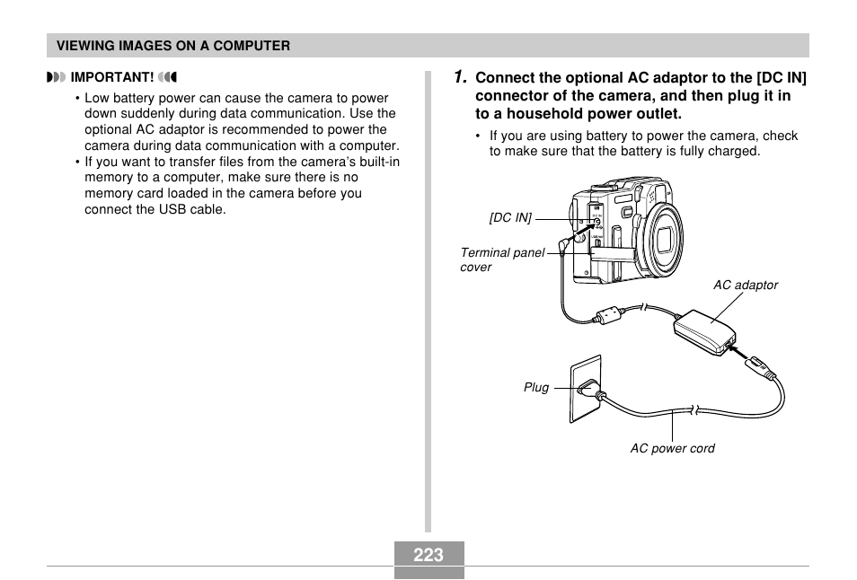 Casio EX-P700 User Manual | Page 223 / 267