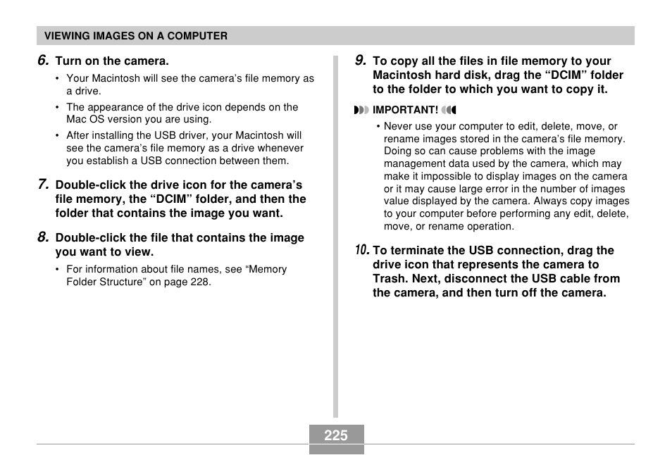 Casio EX-P700 User Manual | Page 225 / 267