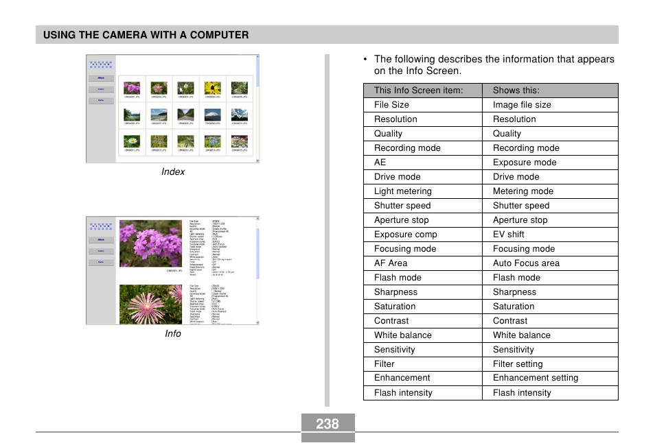 Casio EX-P700 User Manual | Page 238 / 267