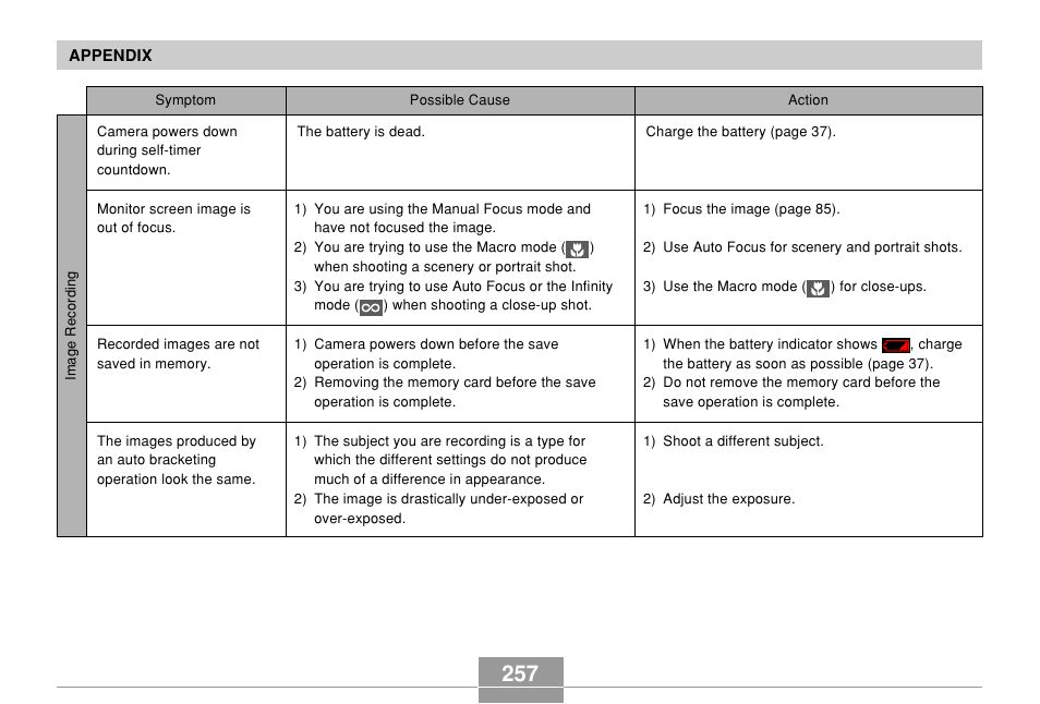 Casio EX-P700 User Manual | Page 257 / 267