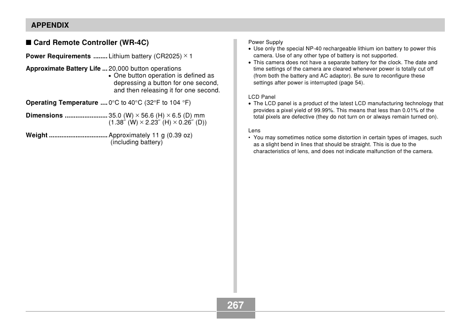 Casio EX-P700 User Manual | Page 267 / 267