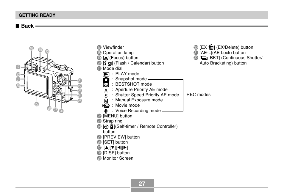 Casio EX-P700 User Manual | Page 27 / 267