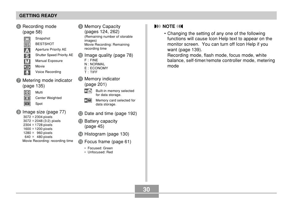 Casio EX-P700 User Manual | Page 30 / 267