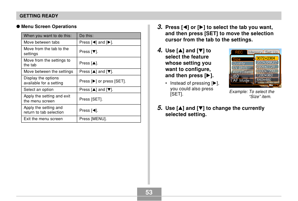 Casio EX-P700 User Manual | Page 53 / 267