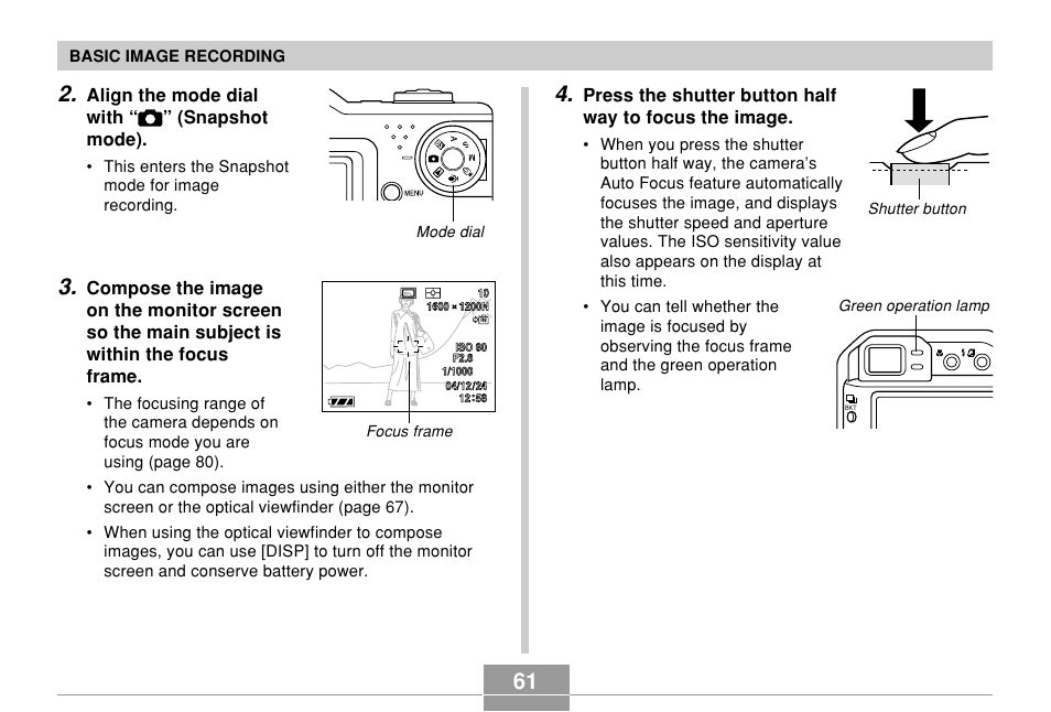 Casio EX-P700 User Manual | Page 61 / 267