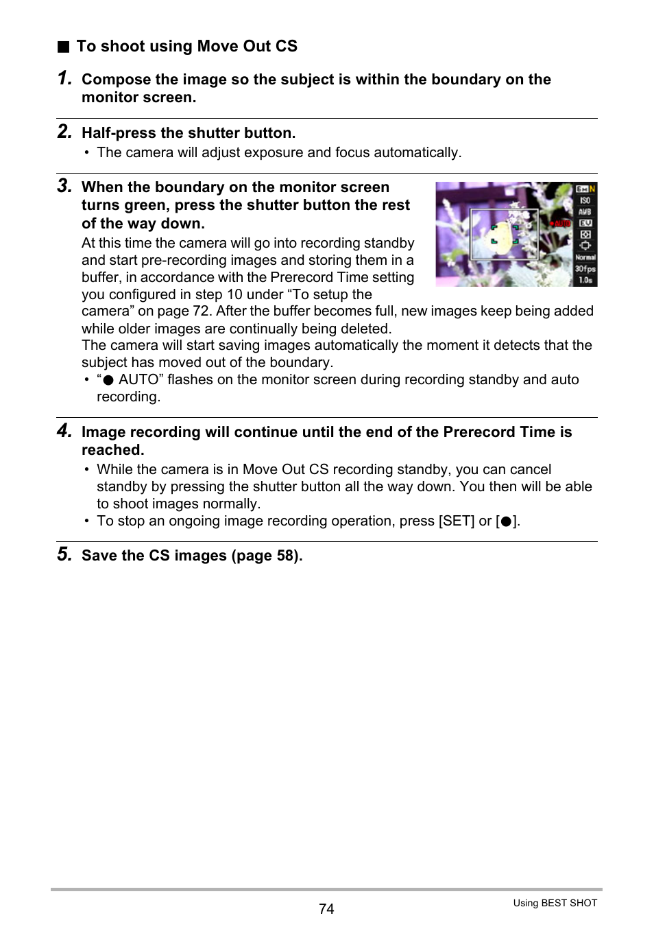 Casio EX-F1 User Manual | Page 74 / 186