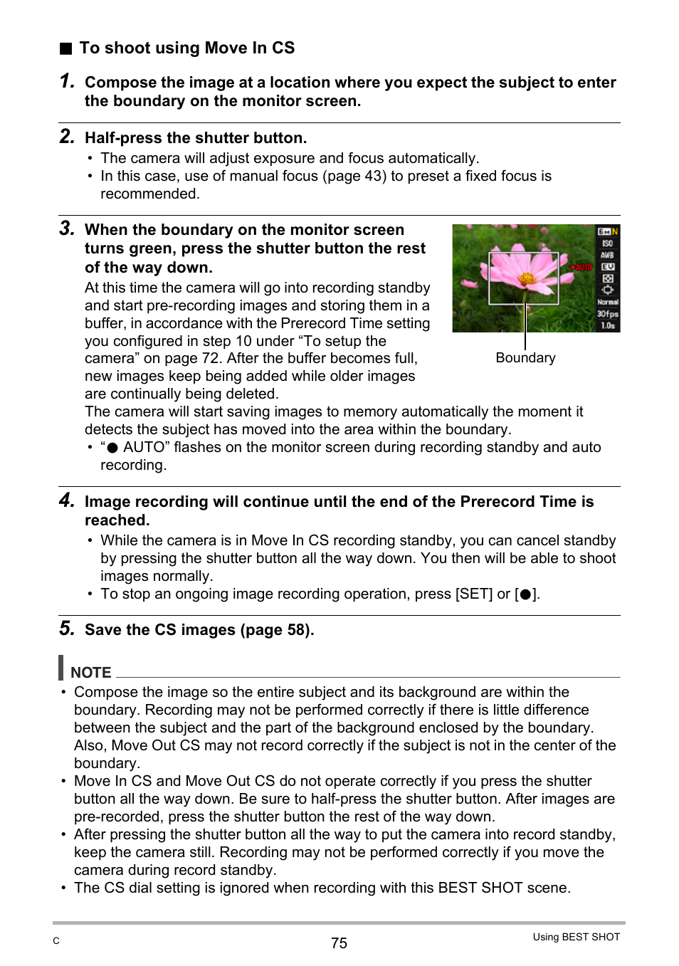 Casio EX-F1 User Manual | Page 75 / 186