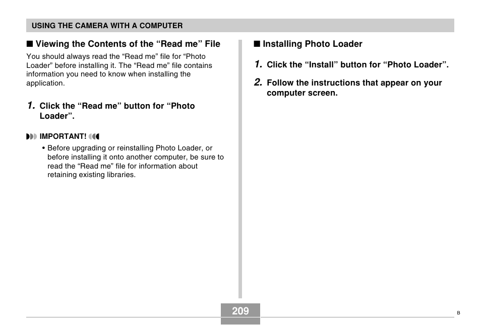 Casio EX-Z7 User Manual | Page 209 / 253