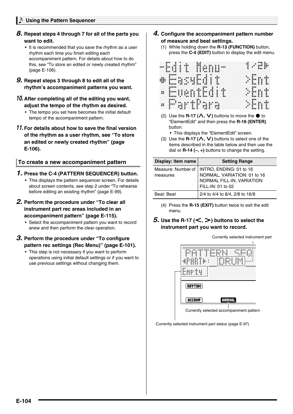 Casio AT-5 User Manual | Page 106 / 163